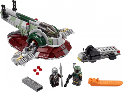 Lodër LEGO Star Wars Boby Fett's Spaceship (75312), 593 elemente
