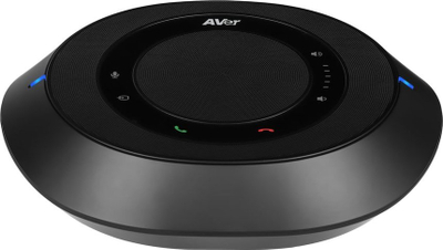 Altoparlant konference AVer për VC520 Pro, me kabllo dhe pa kabllo, i zi