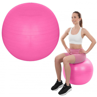Top fitnesi XQMAX, 75 cm, antiburst, rozë