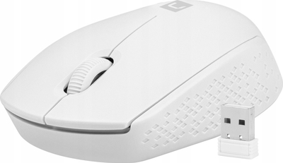 Безжичен глушец Natec Stork NMY-2188, 1600 DPI, 2.4 GHz, бел