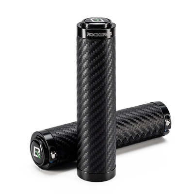 Doreza timoni biçiklete Rockbros Lock-On, antirrëshqitëse, diametër 22.2mm, të zeza