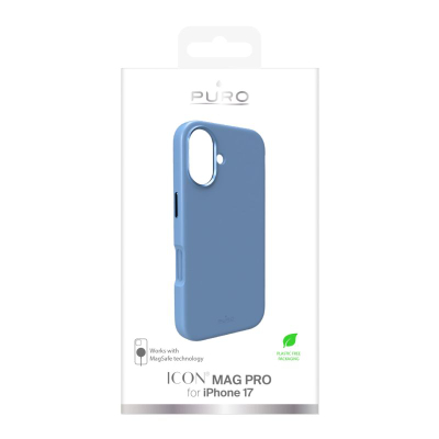 Kllëf telefoni Puro Protective Case Apple iPhone 17, TPU, i hollë, blu