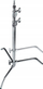 Stativ Avenger C-Stand 20, 180 cm, këmë rrëshqitëse, metalik
