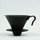 Dripper kafeje Hario V60 Metal, madhësia 02, mat i zi