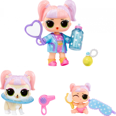 Set lodrash MGA L.O.L. Surprise Bubble Surprise, kukull me gjoja, për kalamoj 4+, shumëngjyrësh