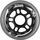 Rrota patinash Outrace PU, 64mm, 82A, set 4 copë, të zeza