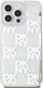 Kapak telefoni DKNY DKHCP15XLCPEPT, për iPhone 15 Pro Max 6.7", Liquid Glitter, i bardhë