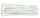 Lidhëse kabllosh TOYA, 100 x 2.5 mm, set 100 copë, të bardha