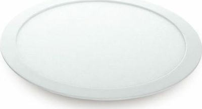 Panel LED i rrumbullakët Plastrol 24W, i futur në tavan – modeli W-02215
