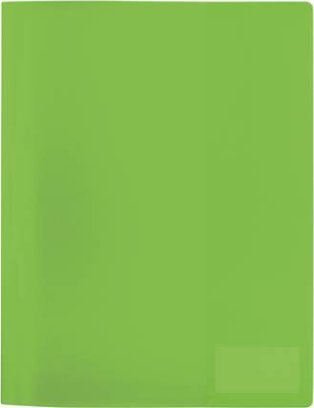 Dosje me kapëse Herma A4, PP transparente, set 3 copë, jeshile e çelët