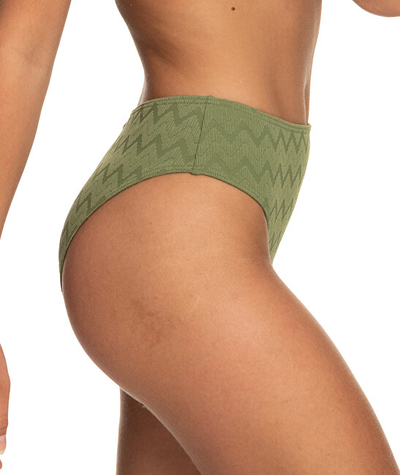 Bikini të poshtme Roxy CURRENT COOL, të gjelbra