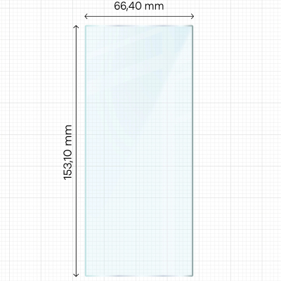 Xhami mbrojtës Bizon Glass Clear Duo për Samsung Galaxy Z Fold8 Ultra, 9H, 0.33 mm, 2 copë