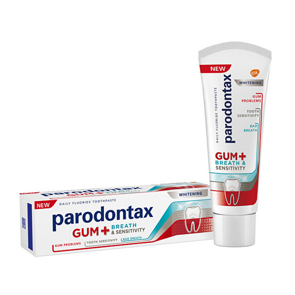 Pastë për dhëmbë Parodontax Gum and Sensitivity Whitening 75 ml