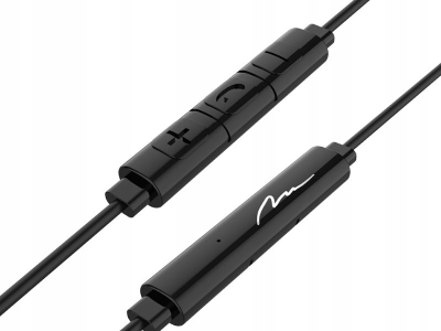 Kufje in ear Media Tech EARPHONES ALL, USB C, me mikrofon, të zeza