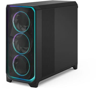 Kasa PC Fractal Design Meshify 3 XL Ambience Pro RGB, ATX full tower, xham i temperuar, e zezë