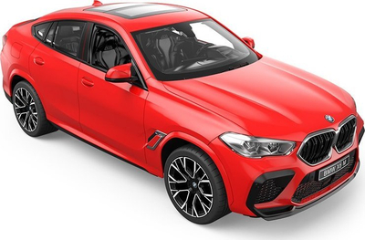Makina me telekomandë Rastar BMW X6M 1:14, 2.4 GHz, me drita LED, e kuqe