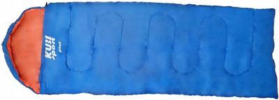 Вреќа за спиење Kubisport Pilot 1, 220x75 cm, летна, сина