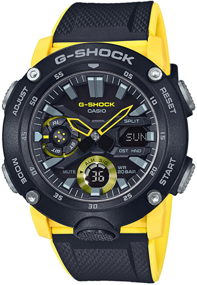 Orë dore Casio G-Shock GA-2000-1A9ER (633)