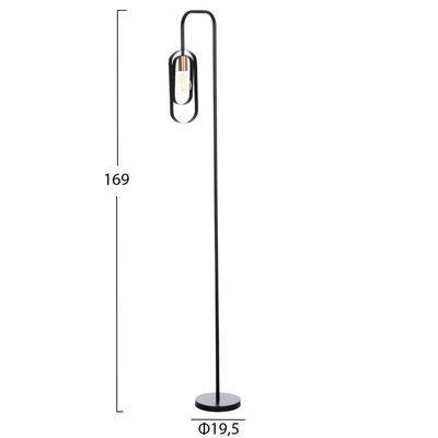 Lambadar dysheme BIUT HM7434.11, metal, i zi