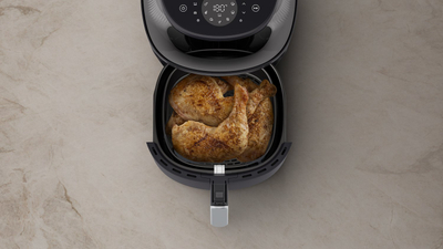 Fritezë me ajër Philips Series 3000 NA332-00, 6.2L, me ekran me prekje, e zezë
