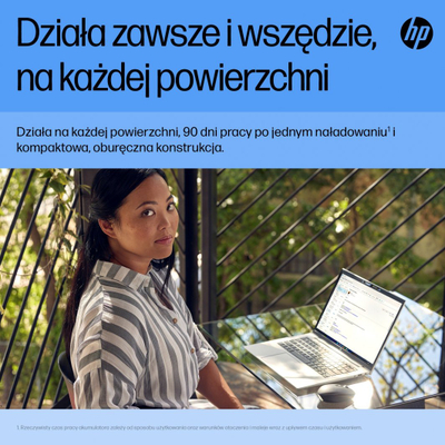 Maus Wireless HP 710 Rechargeable Silent (6E6F2AA), Bluetooth ,5.3/2.4 GHz, i zi