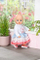 Set rrobash për kukull Baby Annabell Outfit Skirt, për kukulla 43cm, me varëse rrobash, rozë
