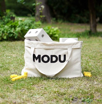 Çantë udhëtimi MODU Canvas, e madhe, kanavacë, e kremtë
