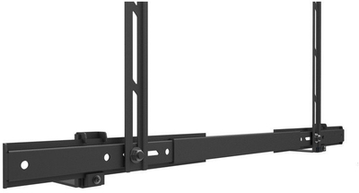 Mbajtëse universale për soundbar dhe kamera Multibrackets M Medium, deri 70\", deri 10kg, metalike e zezë