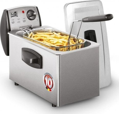 Фритеза Fritel FR 1450, 2200W, технологија cold zone, бела