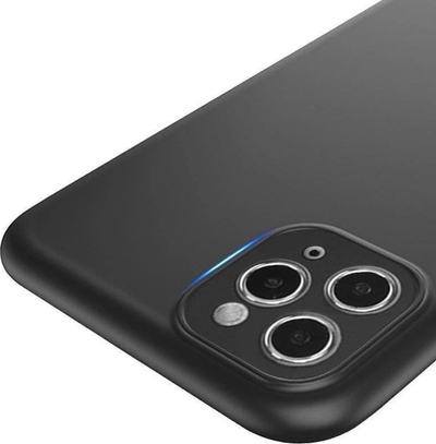 Mbulesë telefoni Hurtel për Samsung Galaxy S23 FE, silikon i butë, e zezë