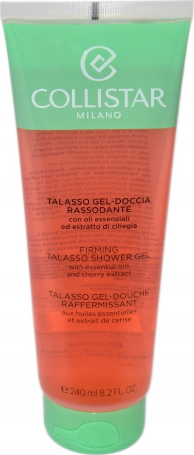 Xhel dushi Collistar Talasso Firming, me vajra esencialë, me ekstrakt qershie, 240 ml