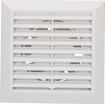 Ventilator për banjo Awenta Classic WC100, dalje 68 m³/h, diametër 100 mm, i bardhë