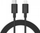 Kabllo karikues Econ USB C në Lightning, 1m, 20W, i zi
