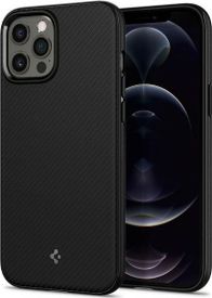 Mbrojtëse Spigen Mag Armor për iPhone 12/12 Pro 6.1", e zezë mat (ACS01865)