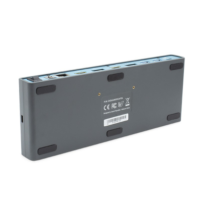 i-Tec USB 3.0 / USB-C Dual Display Docking Station + Power Delivery - docking station - USB-C 3.1 / Thunderbolt 3 - 2 x HDMI, 2 x DP - GigE