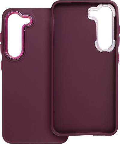 Mbulesë telefoni Frame për Samsung S23, TPU, me mbrojtje kamere, vjollcë