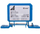 Bllok distributiv Elektro-Plast DB1-N, 2x4-50mm², 3x2.5-25mm², blu