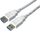 Kabllo zgjatues USB PremiumCord USB 3.0, 3m, 5 Gbit/s, e bardhë