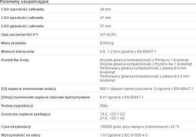 Ndërprerës Schneider Electric, 120 V