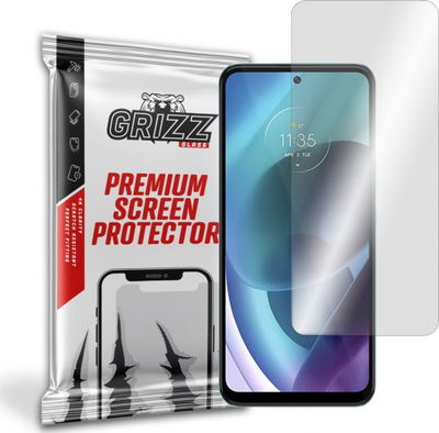 Xham mbrojtës GrizzGlass Hybrid Glass për Motorola Moto G71, transparent