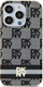 Mbulesë telefoni DKNY DKHMP15MHCPTSK, për iPhone 15 Plus 14 Plus 6.7", MagSafe, gri me të zezë