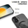 Këllëf telefoni Tech-Protect MagFlex për iPhone 17, MagSafe, transparent i zi