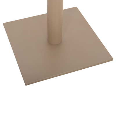 Bazë tavoline bari HM439.25, metal, 46x46x108 cm, cappuccino matt