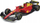 Makina model Ferrari F1-75 #55 Bburago, shkalla 1/18, diecast, e kuqe verdhë