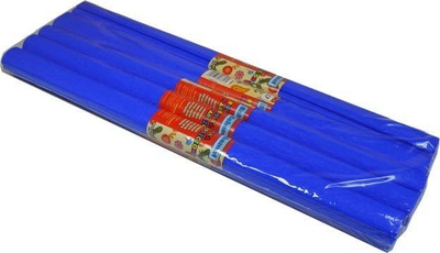 Letër krepe SCHEMAT, set me 10 fletë, 50x200cm, blu