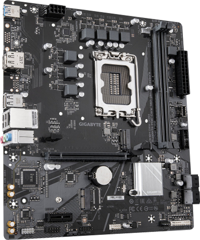 Pllakë amë GIGABYTE H610M D3W, DDR4 3200MHz, M.2 PCIe 3.0, e zezë
