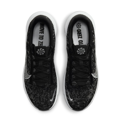 Atlete Nike SuperRep Go 3 Flyknit për palestër, Black Pure Platinum