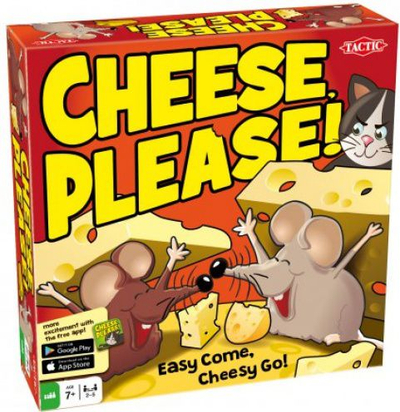 Lojë tavoline Cheese Please, për familje, me tabela modulare, shumëngjyrëshe