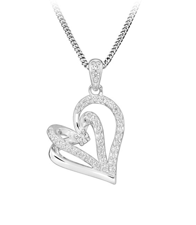 Qafore për femra Silver Cat Love & Infinity SC603, e argjendtë