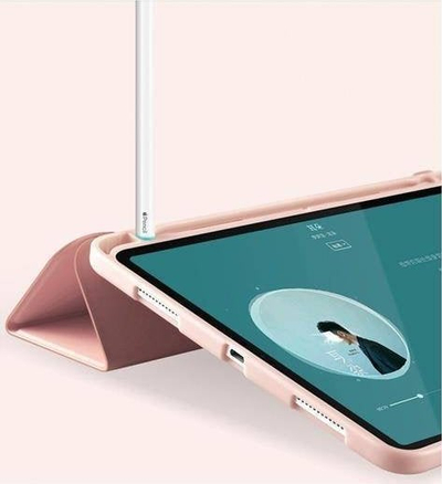Mbulesë tablet Tech-Protect SmartCase për iPad Air 4 2020 dhe iPad Air 5 2022, me vend për Apple Pencil, vjollcë